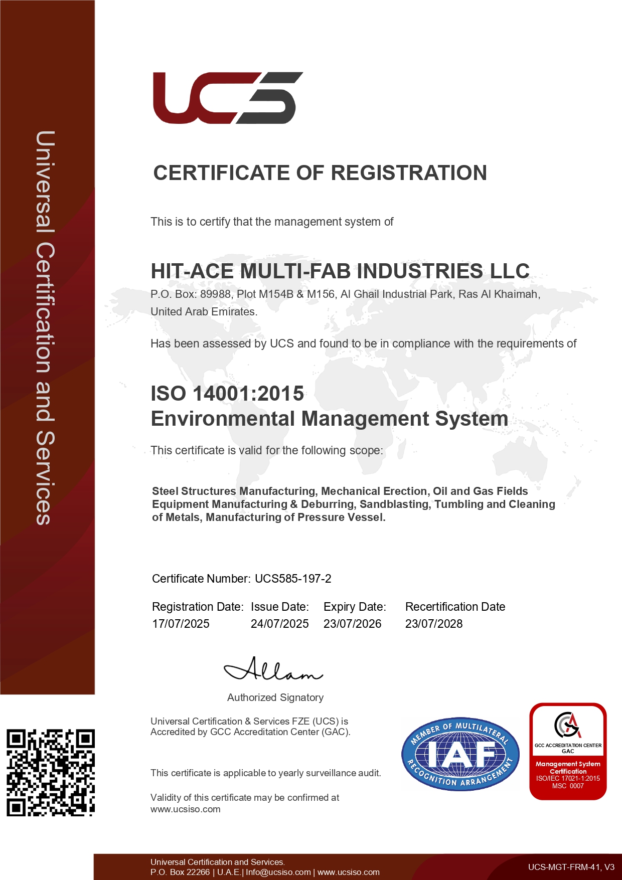ISO 14001:2015